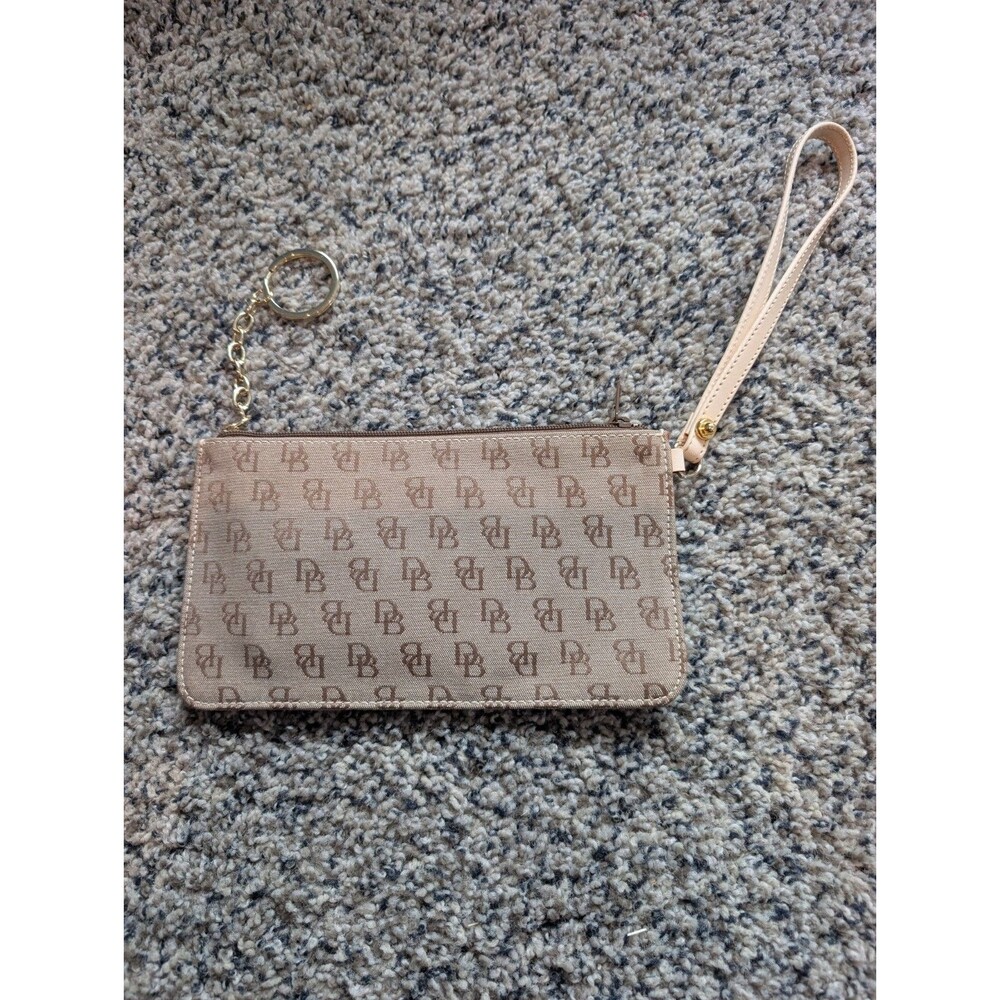 Non authentic DB wristlet with ID holder